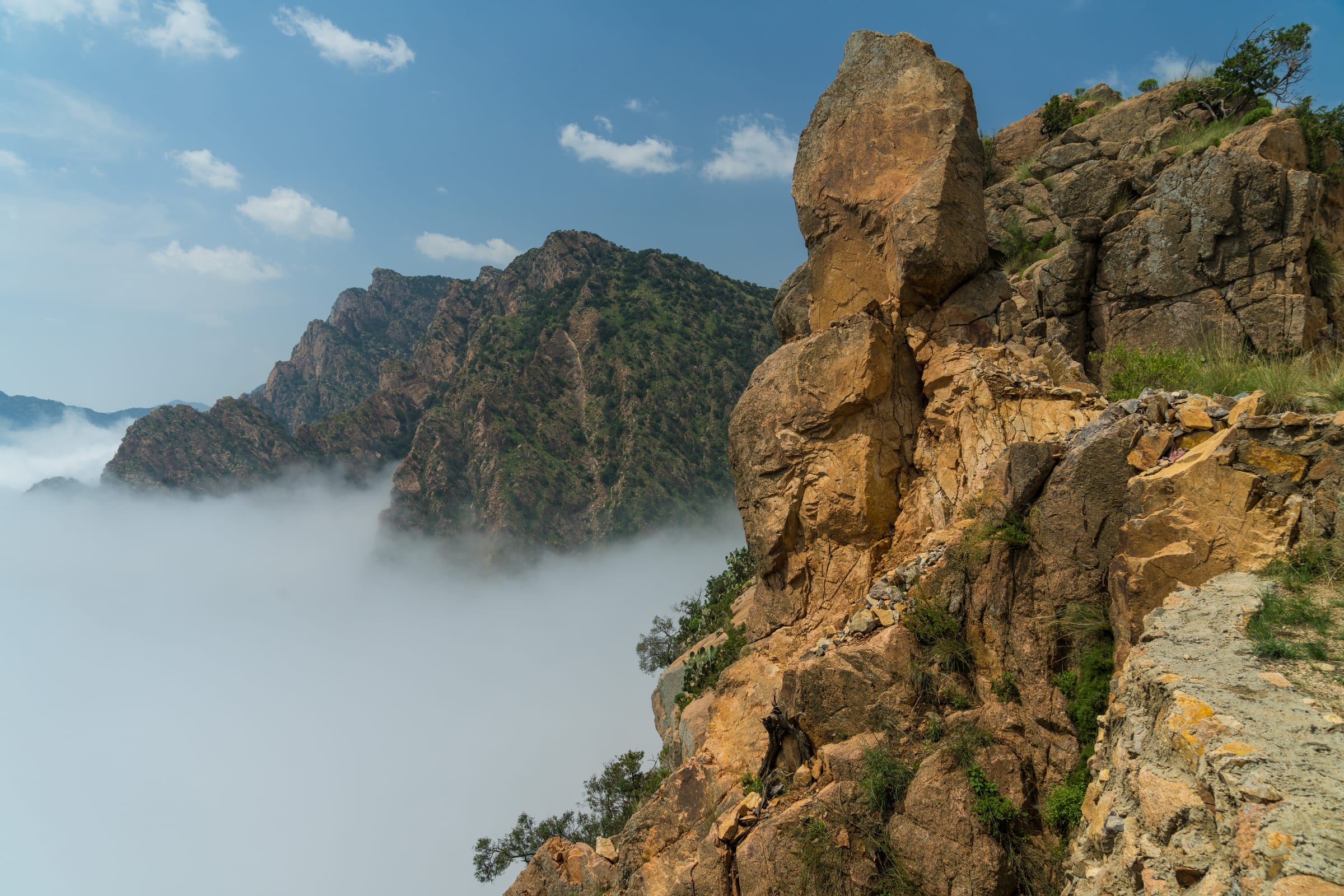 sbove the clouds
